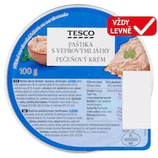 Paštika s vepřovými játry 100g
