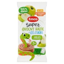 Emco Super ovocný hadík jablko 2 ks 20g