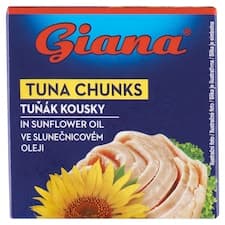 Giana Tuňák kousky ve slunečnicovém oleji 80g
