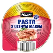 Hamé Pasta s uzeným masem 75g