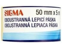 SIGMA Páska oboustranná lepicí 50 mm x 5 m 1 ks