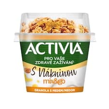 ACTIVIA Mix&Go Granola s medem 165g