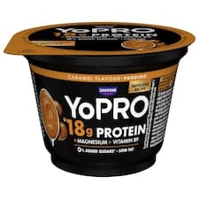 YoPRO Protein puding s karamelovou příchutí 180g