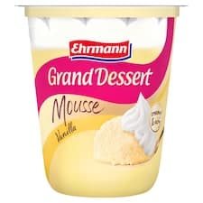 Ehrmann Grand Dessert Mousse vanilka 170g