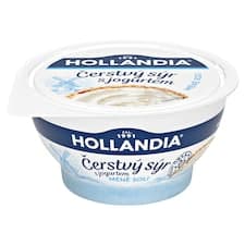 Hollandia Čerstvý sýr s jogurtem méně soli 125g