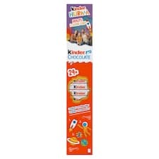 Kinder Chocolate Tyčinky z mléčné čokolády s mléčnou náplní 24 ks 300g