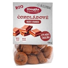 Bezlepkové pohankové bio hrudky s čokoládou