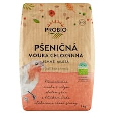 Probio Pšeničná mouka celozrnná jemně mletá 1kg