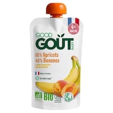 Good Gout Bio meruňka s banánem 120g