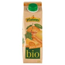 Pfanner Bio Multi Gold ovocno-zeleninový nápoj 1,0l