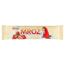 Prima Mrož Jahodový s tvarohem v bílé polevě 45ml