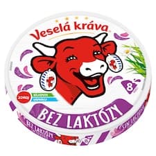 Veselá Kráva Bez laktózy 8 ks 120g