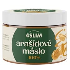4Slim 100% Arašídové máslo 500g