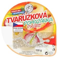 Gurmán Klub Tvarůžková pomazánka pikant 150g
