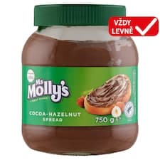 Ms Molly's Kakaovo-lískooříšková pomazánka 750g