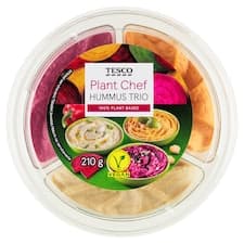 Plant Chef Hummus Trio 210g