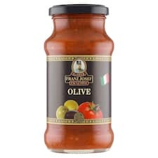 Franz Josef Kaiser Exclusive Olive rajčatová omáčka se zelenými a černými olivami 350g