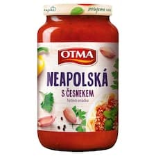 Otma Neapolská s česnekem hotová omáčka 350g