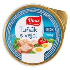 Viva Tuňák s vejci 120g