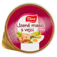 Viva Uzené maso s vejci 120g