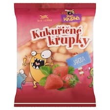 Kukuřičné křupky jahoda 90g