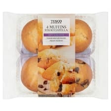 Muffiny s kousky čokolády 4 ks 300g