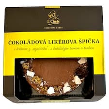 L'Chefs Čokoládová likérová špička s krémem z vaječňáku, s karibským rumem a tonkou 600g