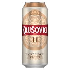 Krušovice 11 pivo ležák světlý 0,5l