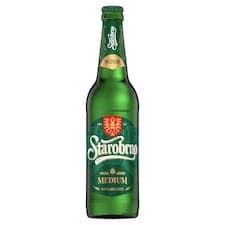 Starobrno Medium pivo ležák světlý 0,5l