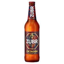 Zubr Grand pivo světlý ležák 0,5l