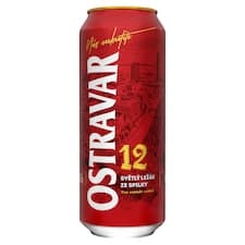 Ostravar 12 světlý ležák 0,5l