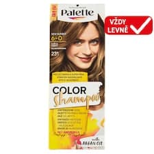 Schwarzkopf Palette Color Shampoo barva na vlasy Světle Hnědý 6-0 (231)
