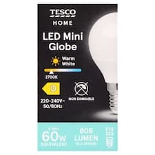 Home LED žárovka 5,9W E14 teplé bílé světlo 1 ks