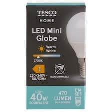 Home LED žárovka 4,2W E14 teplé bílé světlo 1 ks