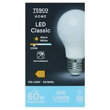 Home LED žárovka 7,3W E27 teplé bílé světlo 1 ks