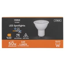 Home LED žárovka 3,4W GU10 studené bílé světlo 3 ks