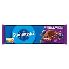 ORION Studentská pečeť Mléčná Borůvka & Crispies 235g