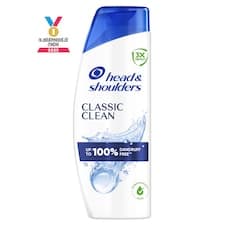Head & Shoulders Classic Clean Šampon proti Lupům 400 ml Každodenní Použití. Pocit Čistoty