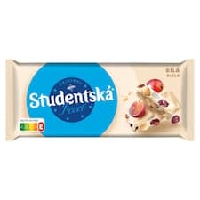 ORION Studentská pečeť Bílá čokoláda s arašídy, rozinkami a želé 170g