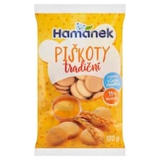 Hamánek Piškoty tradiční 120g