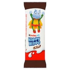 Kinder Happy Hippo Cacao oplatka s mléčnou a kakaovou náplní 20,7g