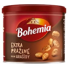 Bohemia Extra pražené solené arašídy 135g