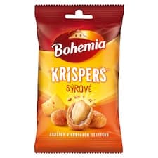 Bohemia Krispers sýrové arašídy v křupavém těstíčku 60g