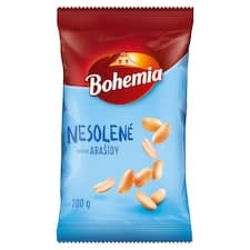 Bohemia Nesolené pražené arašídy 200g