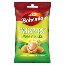 Bohemia Krispers arašídy v křupavém těstíčku jarní cibulka 60g