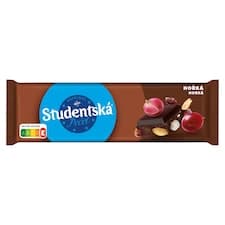 ORION Studentská pečeť Hořká čokoláda s arašídy, rozinkami a želé 250g