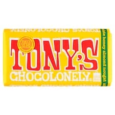 Tony's Chocolonely Mléčná čokoláda s nugátem s mandlemi a medem 180g