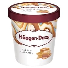 Häagen-Dazs Karamelová zmrzlina smetanová s polevou ze slaného máslového karamelu 460ml