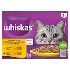 Whiskas Drůbeží hody v želé 12 x 85g (1,02kg)