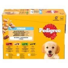 Pedigree Junior smíšený výběr s rýží v želé 12 x 100g (1,2kg)